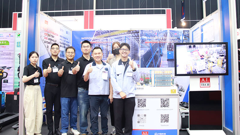 展会回顾 | 合肥中鼎闪耀泰国 TILOG - LOGISTIX 2025(图1) 25-9.4-泰国展1.jpg